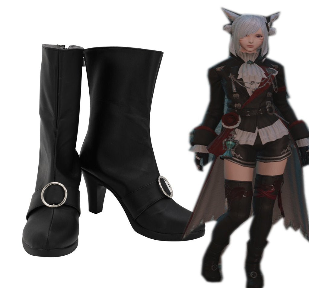 final fantasy black mage the plague cosplay shoes