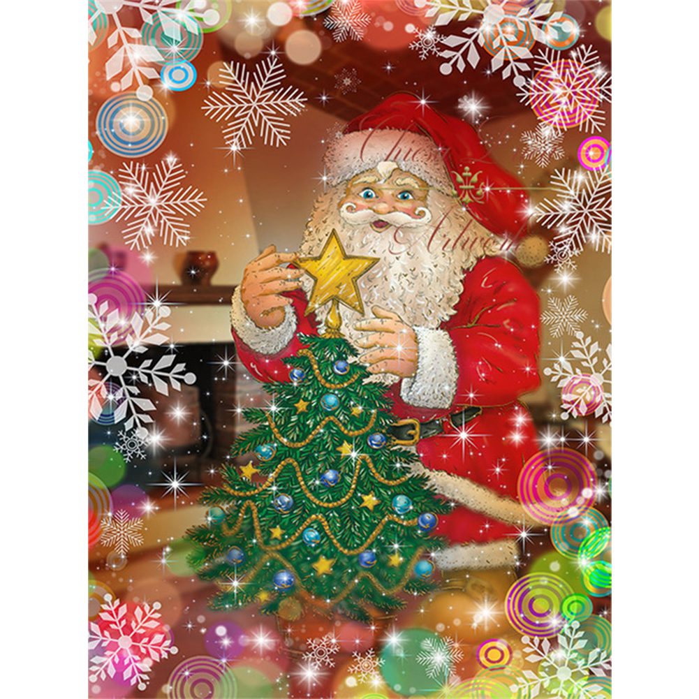 

Santa Claus - Round Drill Diamond Painting - 30*40CM, 501 Original
