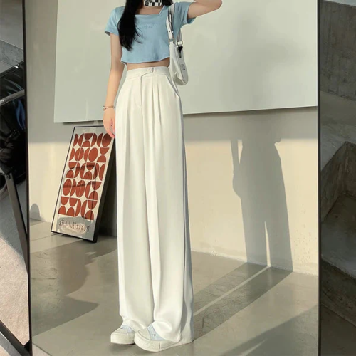 WOMAN'S CASUAL FULL-LENGTH LOOSE PANTS