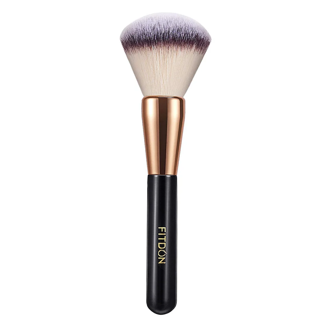 Powder Makeup Brush, Kabuki Brush for Face Large Coverage Mineral Powder Bronzer Foundation Blending Blush Buffing