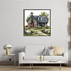 Cabin-11CT Stamped Cross Stitch 40*40cm/15.75*15.75in