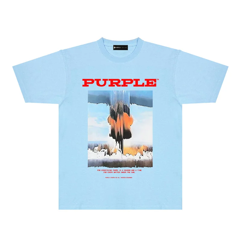 Purple fashion T-shirt