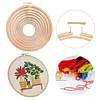 Wood Embroidery Hoop Cross Stitch Hoop Ring for Cross Stitch Sewing Accessories