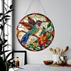 Diamond Painting Double Sided Stained Glass Hummingbird Hanging Diamond Art Kits