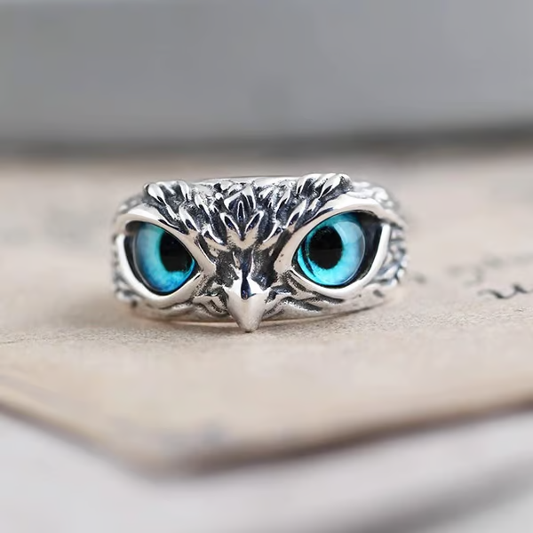 Uggla-ring in vintage stijl