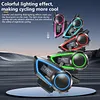 Motorcycle Helmet BT Headset Motorcycle Headphones Compatible with All Helmets