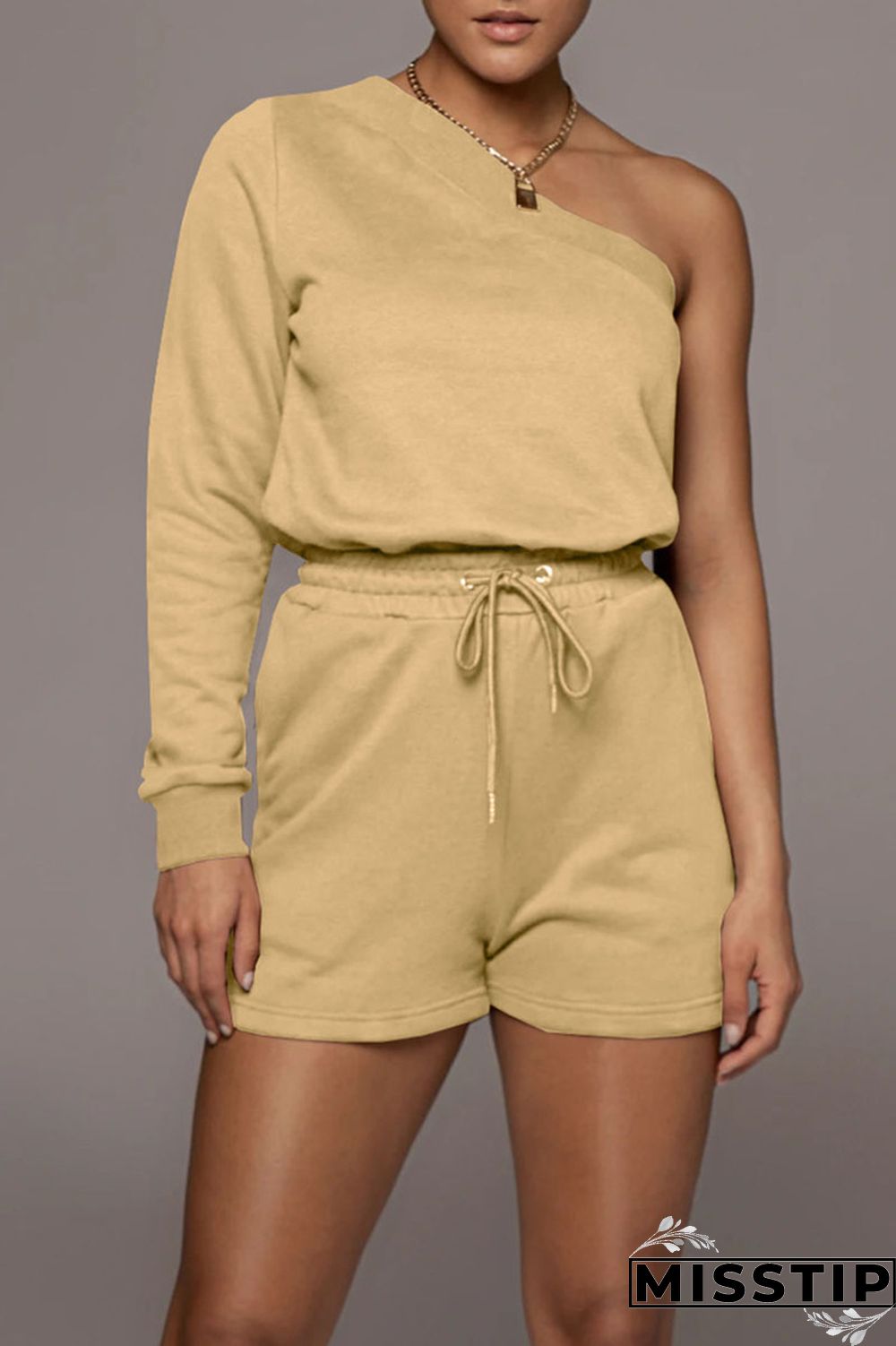 Black Casual Solid Patchwork Asymmetrical Oblique Collar Long Sleeve Two Pieces