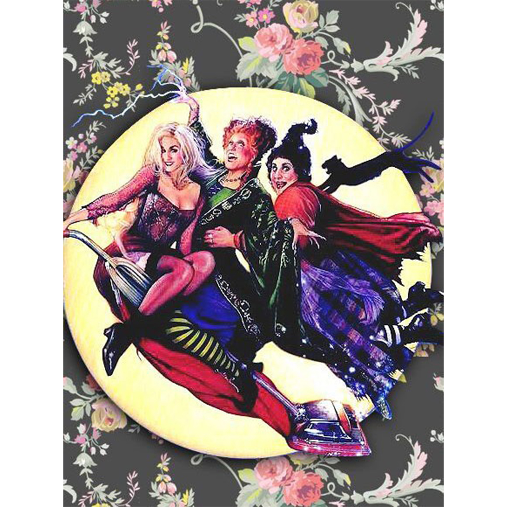 

Crazy Witches - Round Drill Diamond Painting - 30*40CM, 501 Original