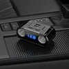 Car Cigarette Lighter Socket PD 22W Car Charger Adapter 2 Socket Digital Display
