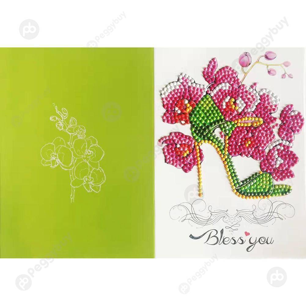 

High Heel Shoes-Creative Diamond Greeting Card, 501 Original