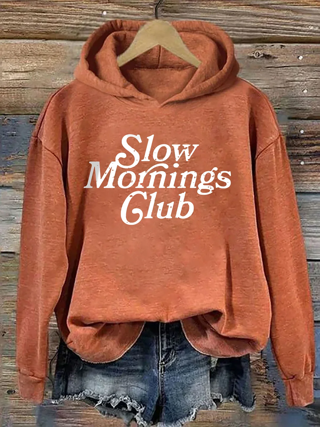 Slow Mornings Club Hoodie