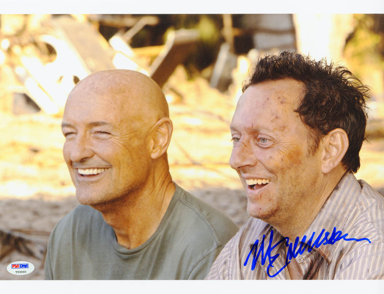 Michael Emerson SIGNED 11x14 Photo Poster painting Ben Linus Lost PSA/DNA AUTOGRAPHED