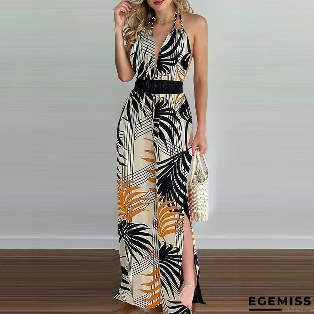 Digital Printing Colorful Jumpsuit Girl | EGEMISS