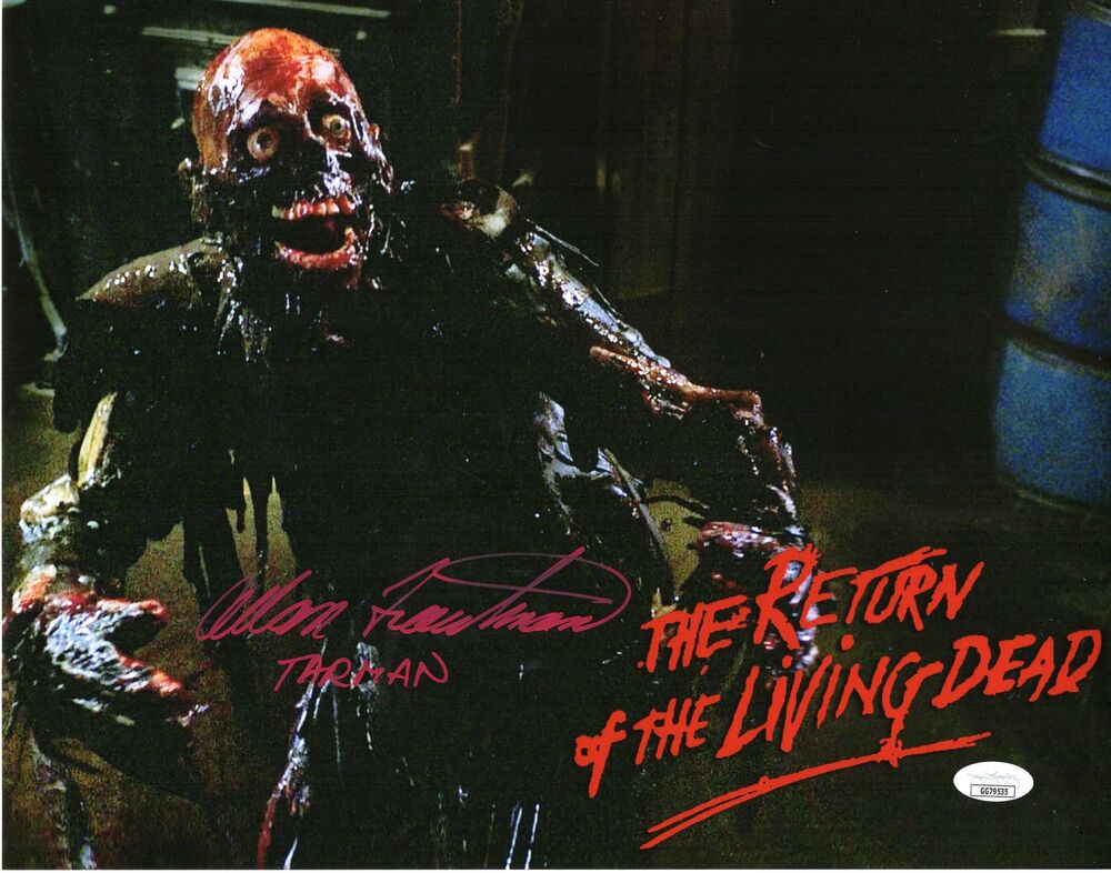 Allan Trautman Autograph 11x14 Photo Poster painting Return of the Living Dead Signed  2