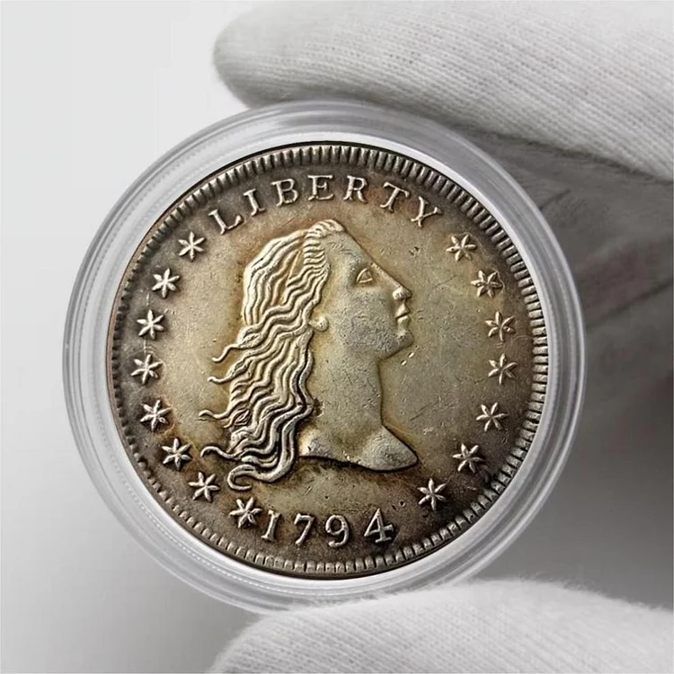 Last 12 sets!!!The Complete Set Of 1794-1804 Liberty Flowing Hair Silver Dollar(11Pcs)