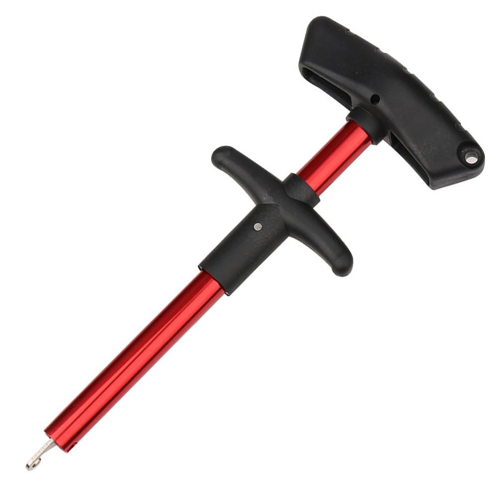 

17cm T Shaped Fishing Hook Remover Hooks Detacher Extractor Tackle (Red), 501 Original