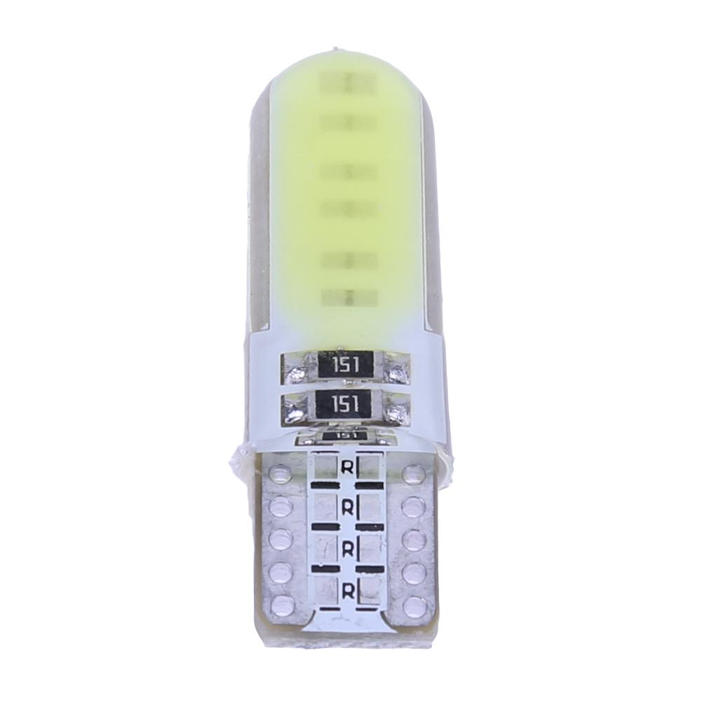 

10pcs 12V 2W T10 LED Car Interior Lights COB Wedge White Light Lamps, 501 Original