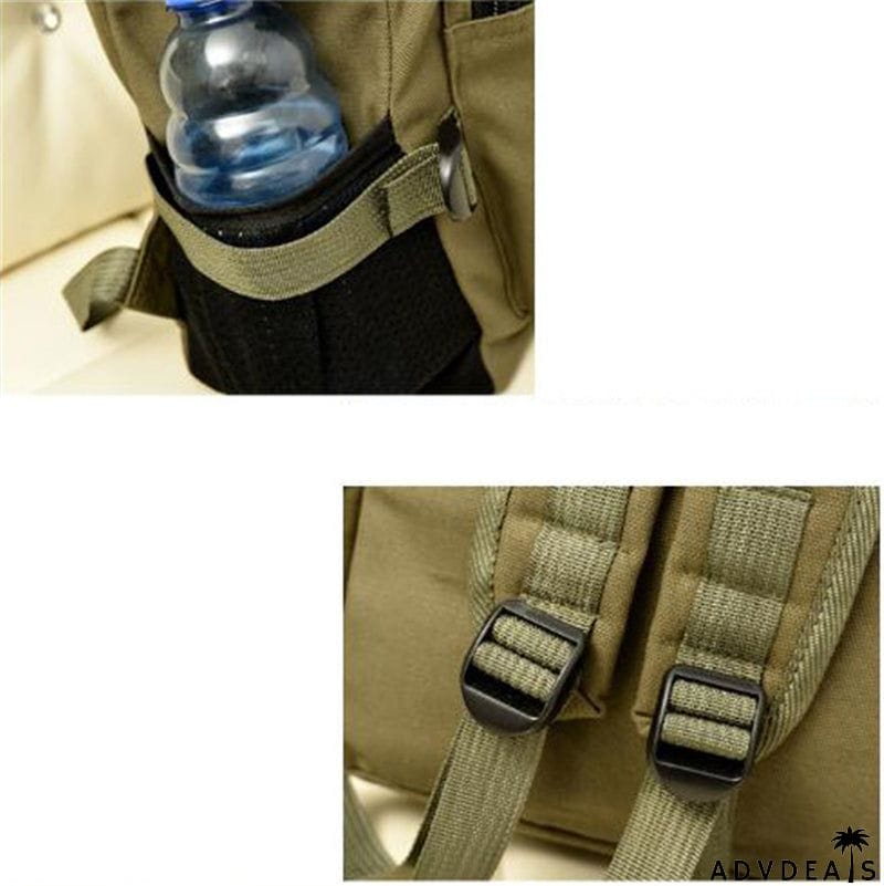 Unisex Multi-Pocket Spacious Interior Canvas Traveling Top-Handled Backpack