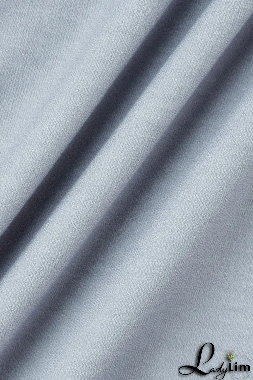 Grey Fashion Casual Street Sportswear Gradual Change Solid O Neck Plus Size Two Pieces