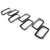 7pcs/set Gloss Black Grille Grill Rings for Grand Cherokee 2014-2016