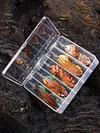 5pcs Metal Spoon Spinner Fishing Lure Fishing Wobblers Hard Bait for Bass Trout