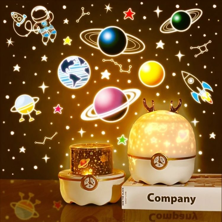 Star Music Rotating Projection Light Night Light