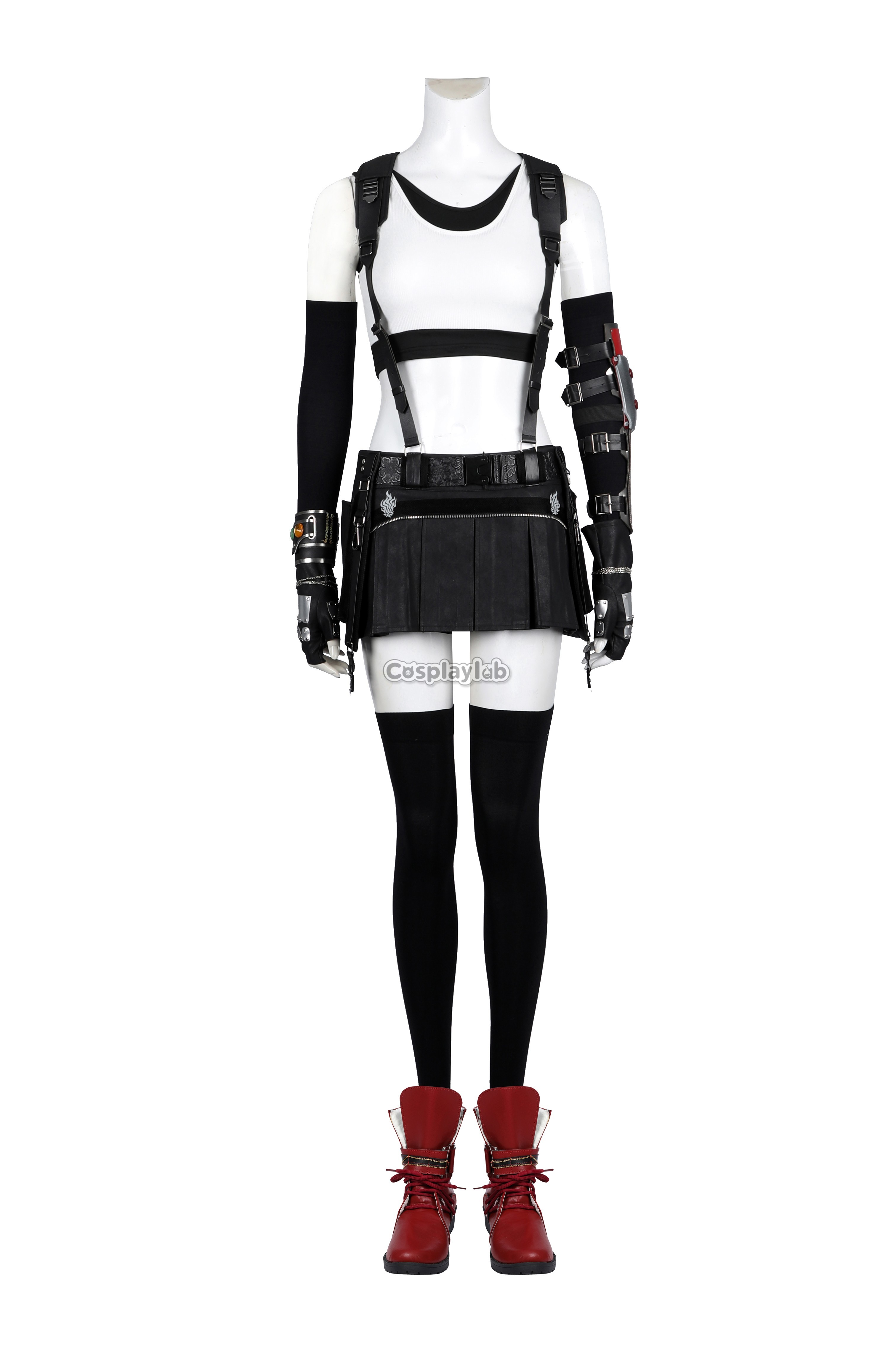 FF Tifa Lockhart Outfit Cosplay Costume