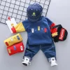 Kid Baby Girls Boys Sets Digital Sport Suits 2 Pcs