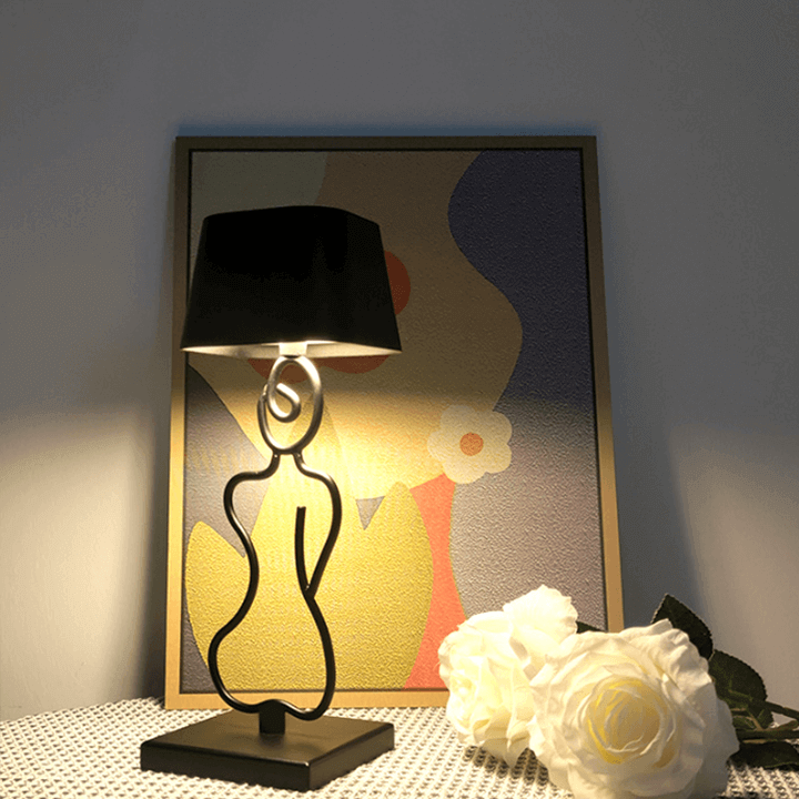 Creative Minimalist Rechargeable LED Bedside Table Lamp