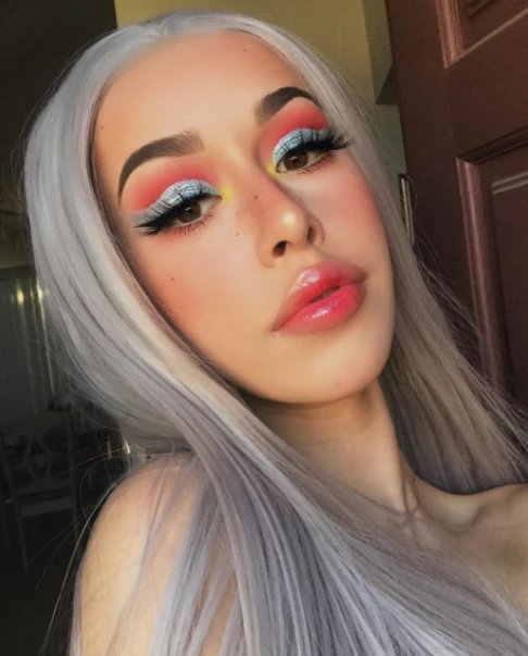 Dolphin Synthetic lace front wig-elleschic