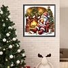 (40*40cm)Christmas Gnome - Full Round Drill Diamond Painting