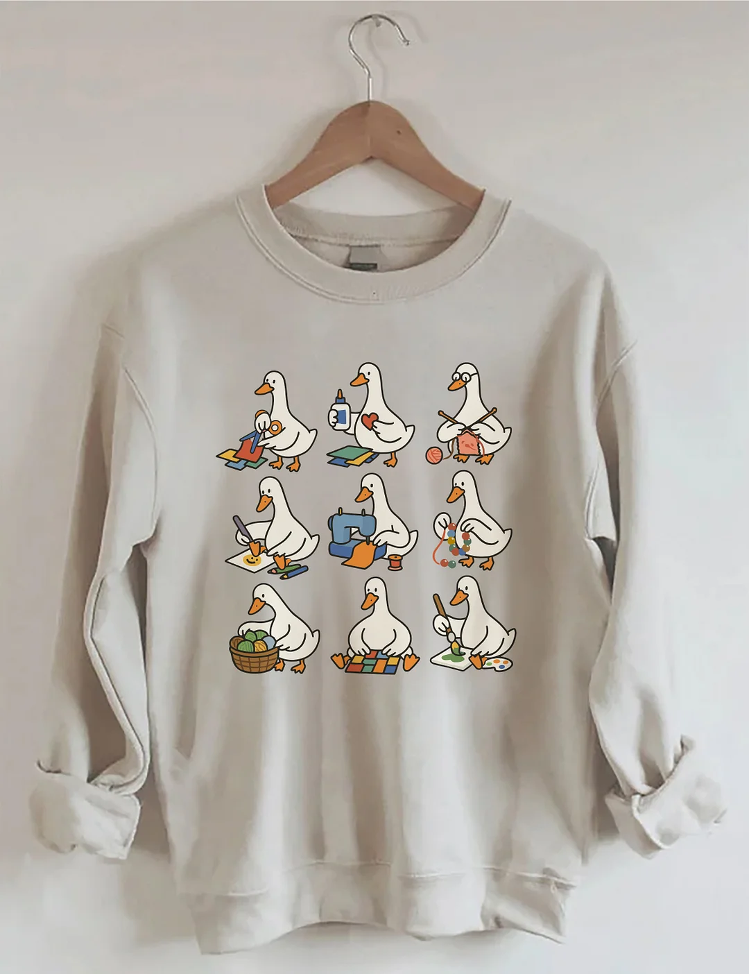 Funny Goose Crafter Sweatshirt