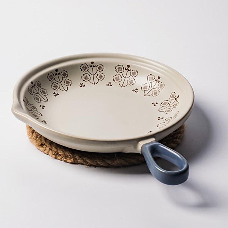 Four-Petal Flower Porcelain Tray