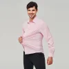 Men's Large Size Stretch Business Casual Shirt