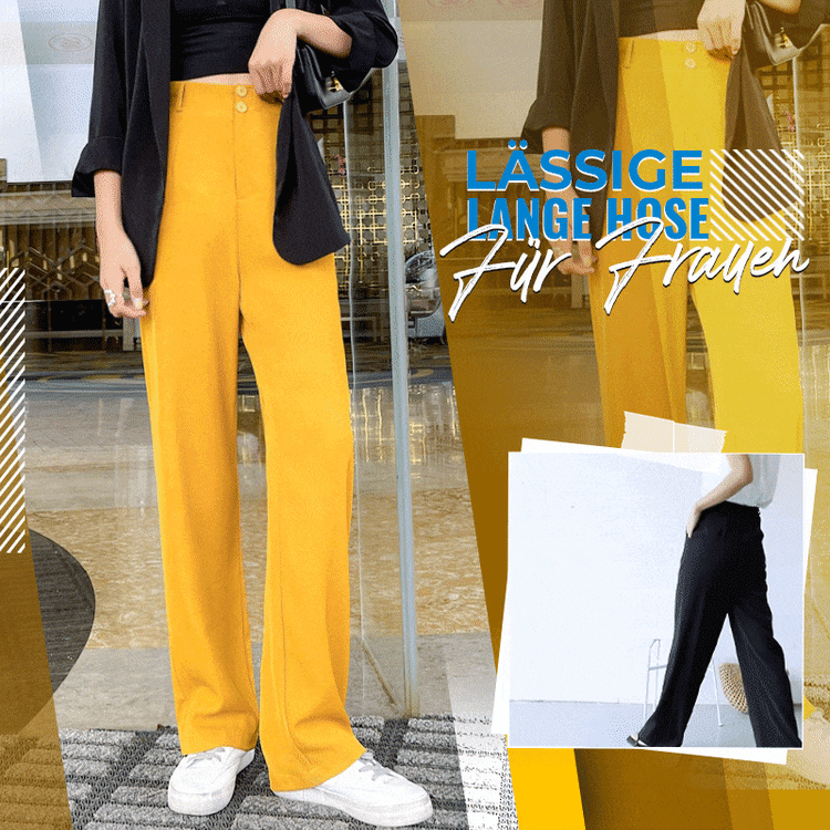 ✨Frühling-Rabatt✨Lässige, lange Hose für Frauen