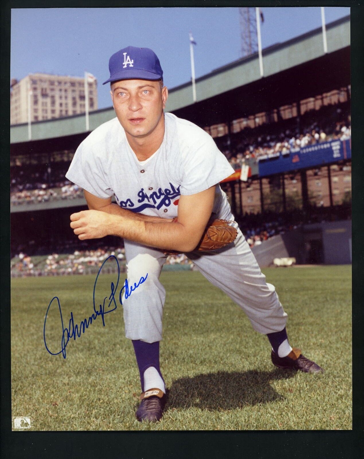 Johnny Podres Signed Autographed 8 x 10 Photo Poster painting Los Angeles Dodgers