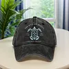 Washed Cotton Baseball Cap Vintage Golf Dad Hat Adjustable Trucker Hat Sun Hat