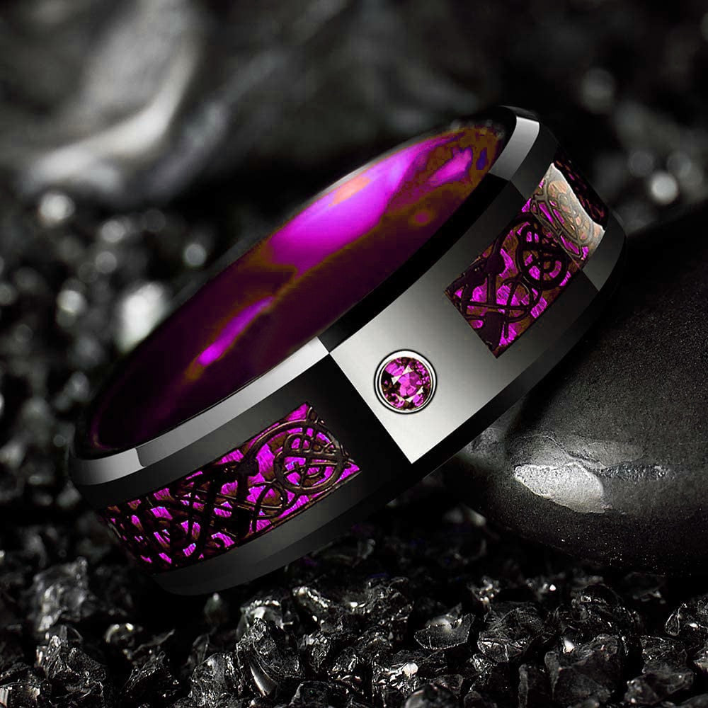 'Pink Eye' Rings