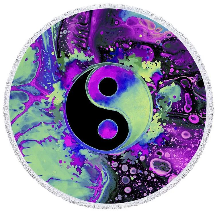 Tai Chi - Circle Tapestry - 1.5M