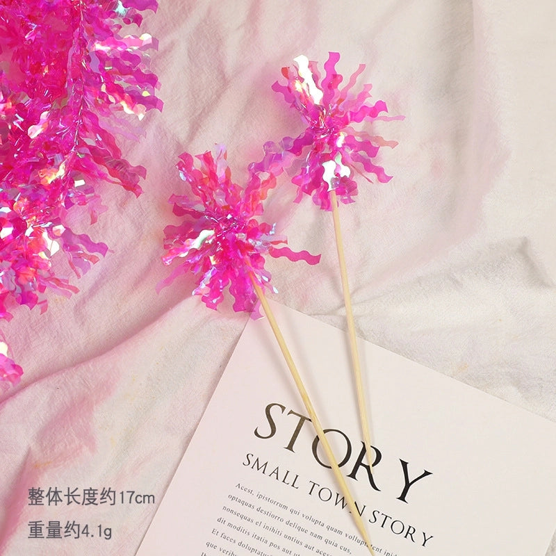 Birthday Solid Color Plastic Party Cake Decorating Supplies