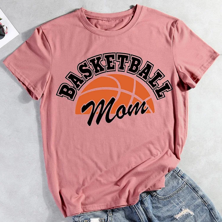 AL™ BASKETBALL MOM  T-shirt Tee -011348-Annaletters