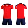 Custom Kids Sportswear Set Breathable Soccer & Football Jersey Automated Cutting Sublimation Printing Training Wear
