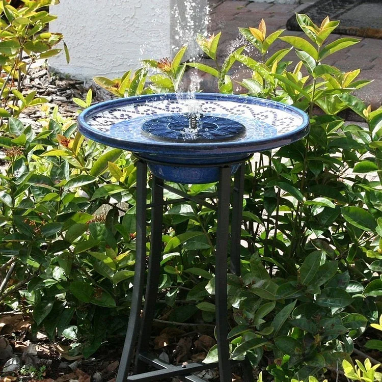 solar garden fountain