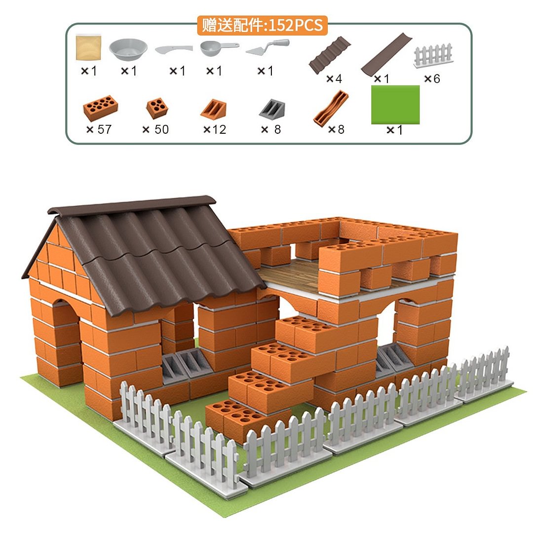 (🔥New Year Promotion 50% OFF) DIY Mini Environmental House Building Kit