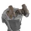 Flippable Night Vision Goggles Model Four-Eye Helmet Binocular NVG Mount Props