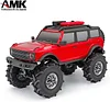 AMK 4Pcs 1.0" Rubber Mud Off Road Tires 24x62x20mm for 1/24 RC Crawler Car Axial SCX24 Gladiator Deadbolt 1/18 TRX4M (4PCS)