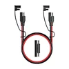 Battery Charging Cable SAE To SAE 16 AWG Solar Plug Cord Car Extension Cable
