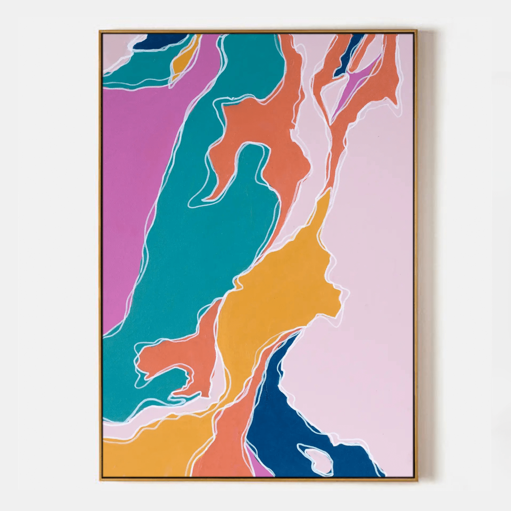 Arabelart AR1335 Cassandra Jacobs - Topographic II | Custom Hand-Painted Art