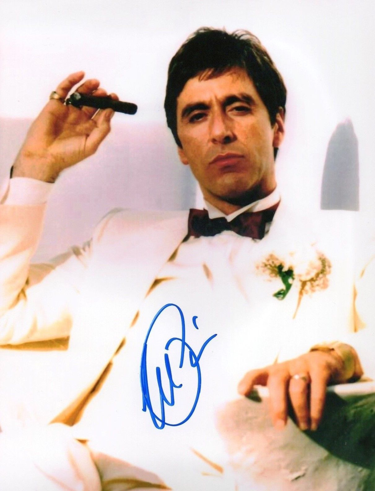 AL PACINO - SCARFACE AUTOGRAPHED SIGNED A4 PP POSTER Photo Poster painting PRINT 6