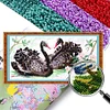 Bead Embroidery - Partial Printed 9CT Black Swan(66x36 CM)